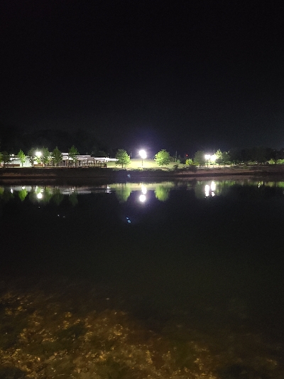 仕事帰りのアジング