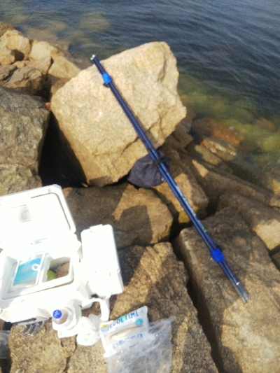 大塩海岸のキス釣り