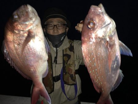 良い感じ‼️ 鯛ラバ船