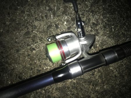 投げサビキで良型アジGET