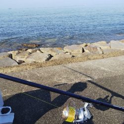 大塩海岸のキス釣り