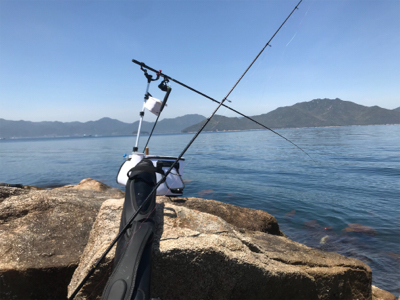 阿多田島初ポイントフカセ