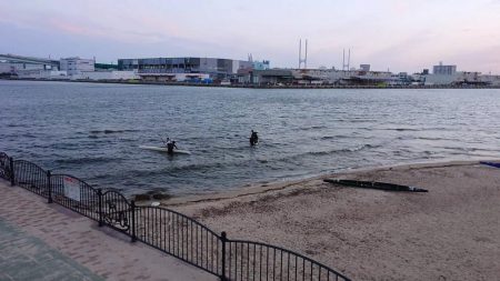 南芦屋浜シーバス 〜マイクロベイトボイル撃ち