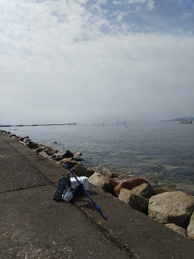 苅屋海岸のキス釣り