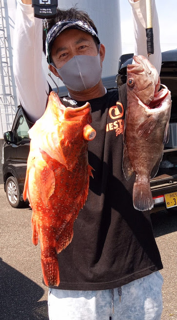 康仁丸・ジギング・鯛ラバ・釣り果