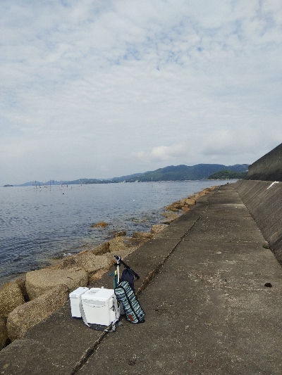 苅屋海岸のキス釣り