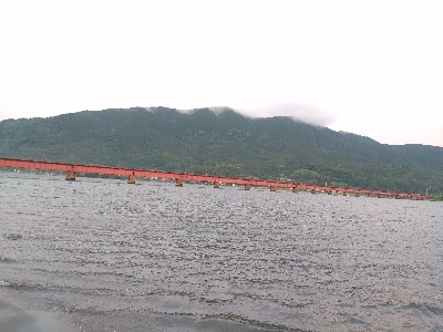 由良川河口 キス釣り