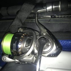 ダイソージグで良型アジ好調