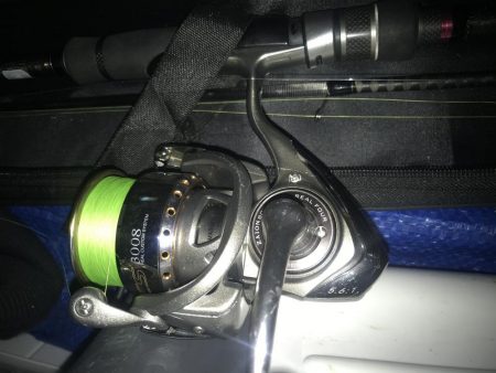 ダイソージグで良型アジ好調