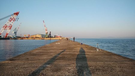 １５時から播磨新島のキス調査