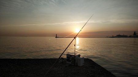 １５時から播磨新島のキス調査