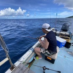 蒼い海と紅い魚