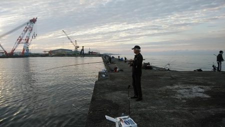 小型キス主体となった播磨新島