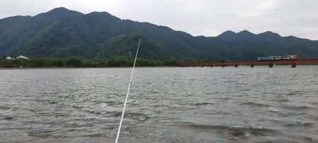 シロギス釣り 今年初の由良川河口左岸
