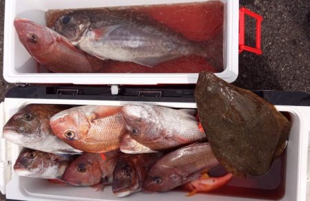 康仁丸・ジギング・鯛ラバ・釣り果