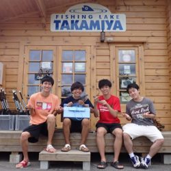 フィッシングレイクたかみや 釣果
