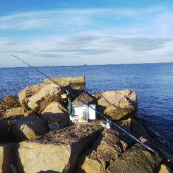 大塩海岸のキス釣り