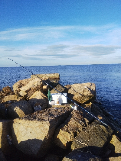 大塩海岸のキス釣り