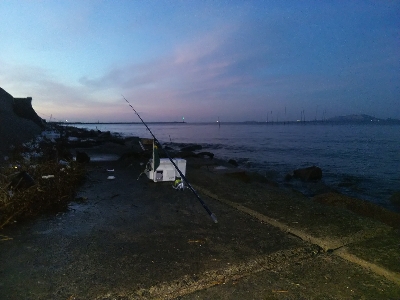 苅屋海岸のキス釣り