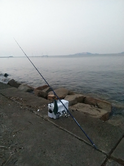 苅屋海岸のキス釣り