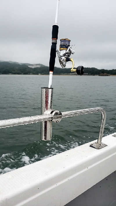 ゲリラ豪雨のなかのイカメタル