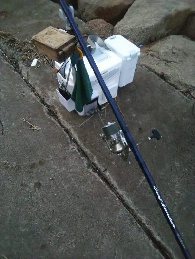 苅屋海岸のキス釣り