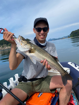 ゴムボート進水式!