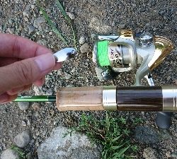 フィッシングフィールド中津川でのエリアトラウト