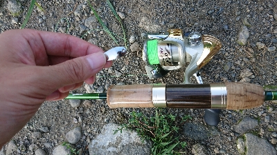 フィッシングフィールド中津川でのエリアトラウト