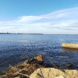 大塩海岸のキス釣り