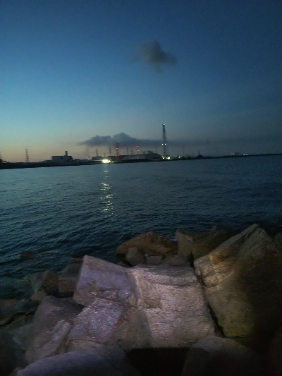 大塩海岸のキス釣り