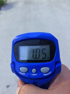 辛うじてキロアッフ