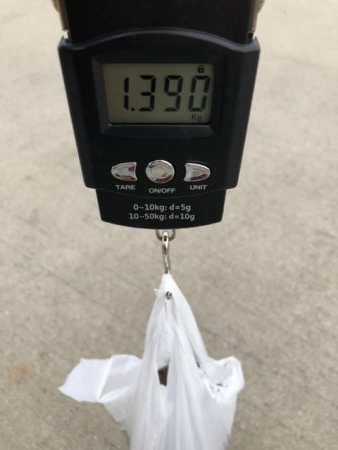 1キロ超え4日連続