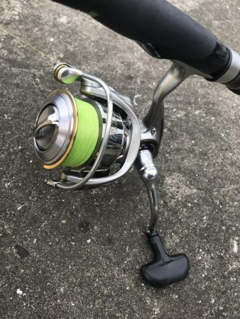 自作フライでカサゴ好調