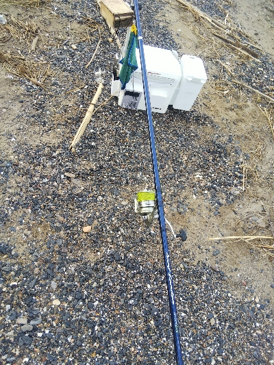 大塩海岸のキス釣り