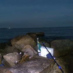 大塩海岸のキス釣り