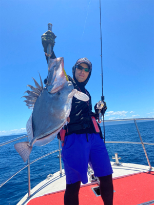 経ヶ岬沖中深海のジギング