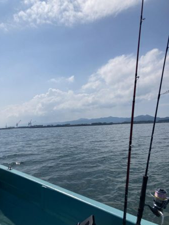 鳴門沖でマダイ