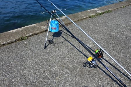 猛暑のキス釣り