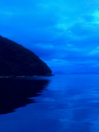 鏡面ベタ凪で苦戦