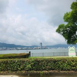 全開放水な琵琶湖