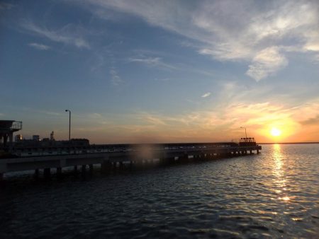 サバゲーのちアジング