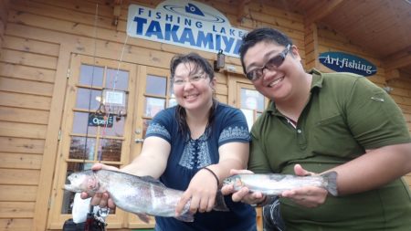 フィッシングレイクたかみや 釣果