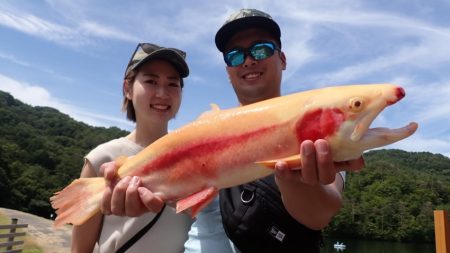 フィッシングレイクたかみや 釣果
