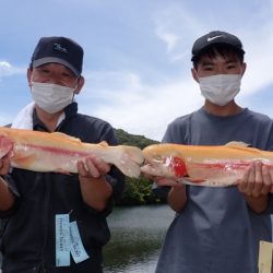 フィッシングレイクたかみや 釣果