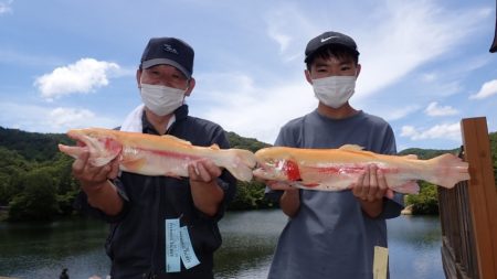 フィッシングレイクたかみや 釣果