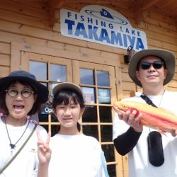 フィッシングレイクたかみや 釣果