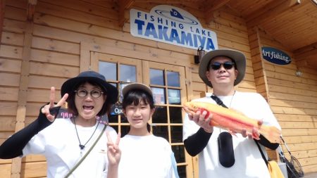 フィッシングレイクたかみや 釣果