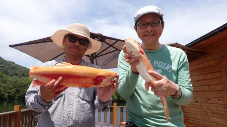 フィッシングレイクたかみや 釣果