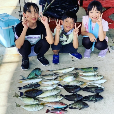 本部釣りイカダ 釣果